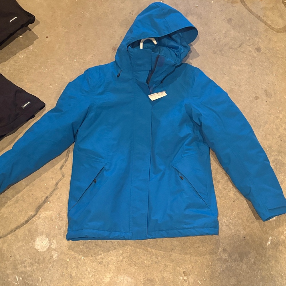 NWT Lands' End Vibrant Blue Jacket